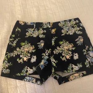J.Crew 5”inseam flower shorts